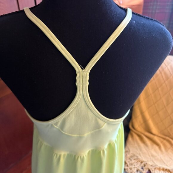 Champion Racerback Neon Yellow Tank Top Size Large - Picture 5 of 8